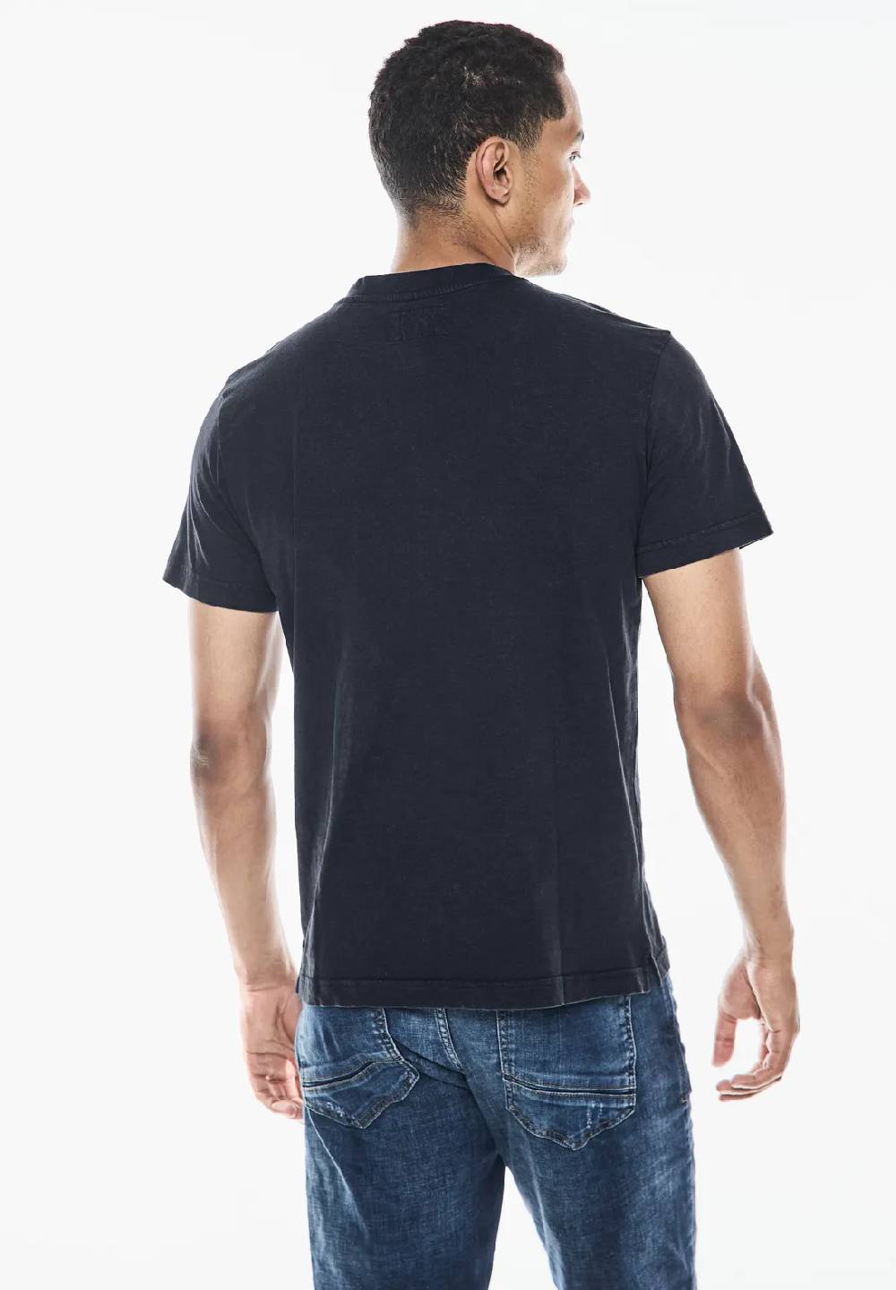 Street One Garment dye Henley Shirt Tiefpreis