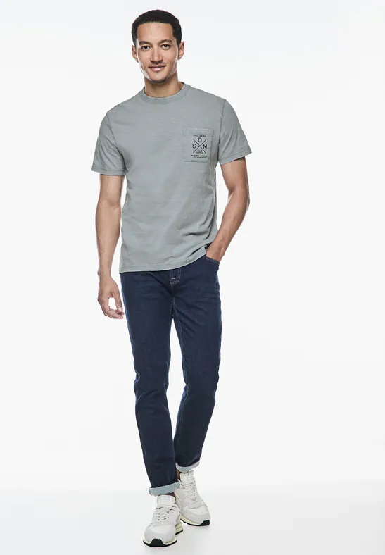 Street One Garmend Dye Slub T-Shirt Super Sparpreis