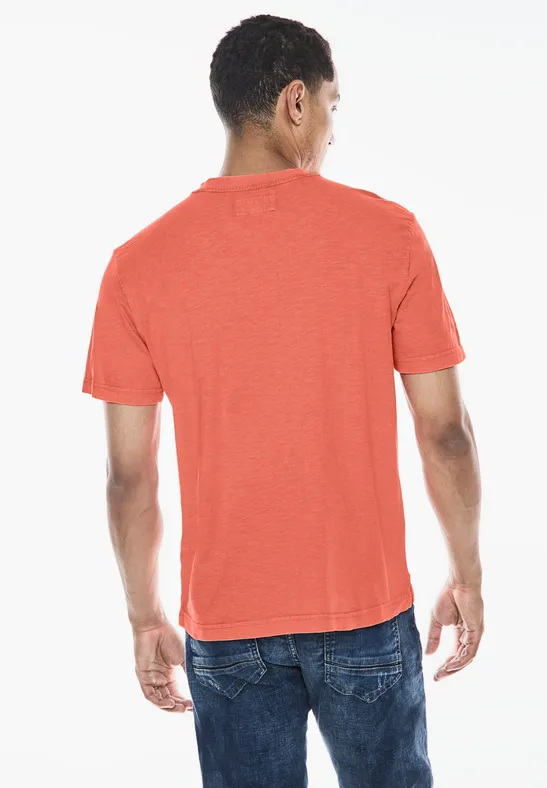 Street One Garment dye Henley Shirt Letzte 3 Tage