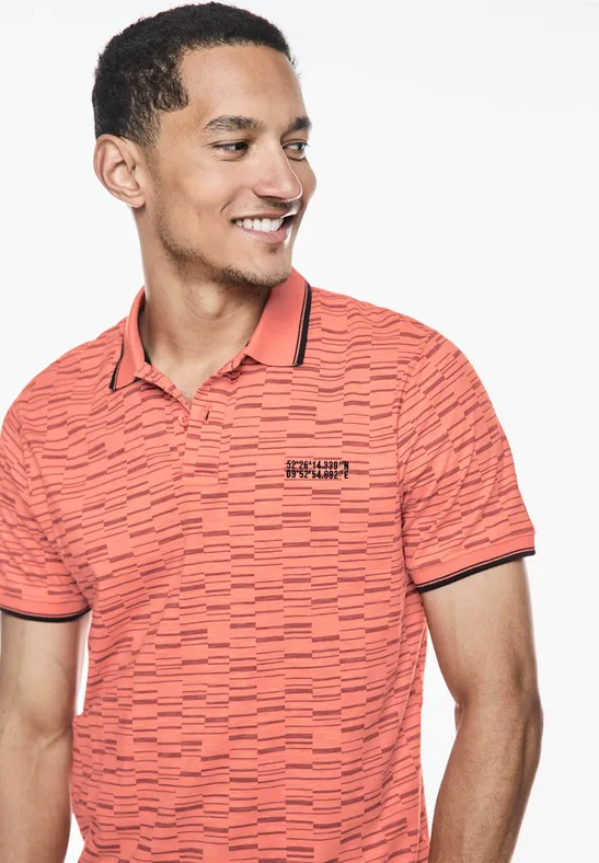Street One Slub Jersey Poloshirt Neueste Stile