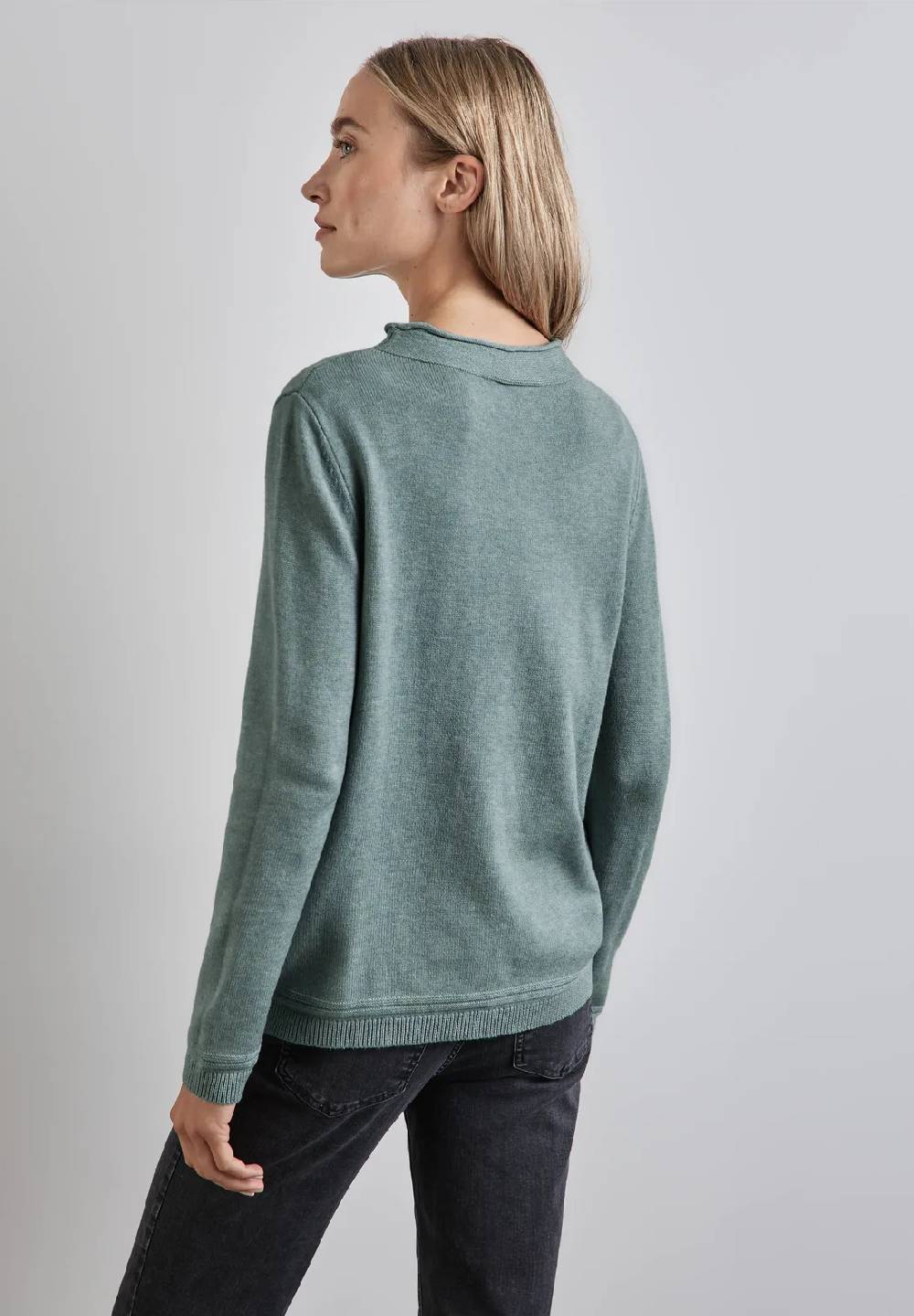 Street One Pullover mit gerolltem Saum Bis zu 65% Rabatt