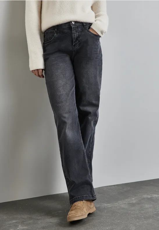 Street One Straight Leg Jeans 50% Rabatt mit kostenlosem Versand