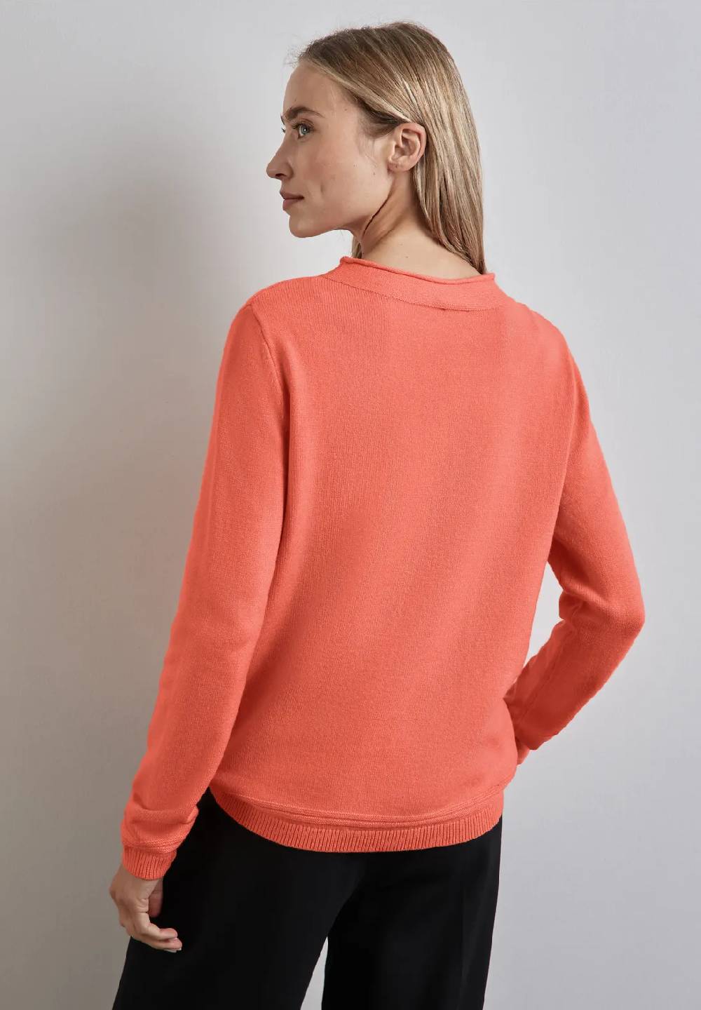 Street One Pullover mit gerolltem Saum 50% Rabatt für begrenzte Zeit