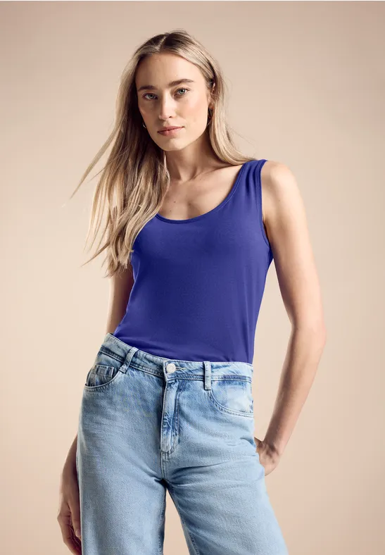 Street One Basic Top in Unifarbe - Style ANNI Hotsell