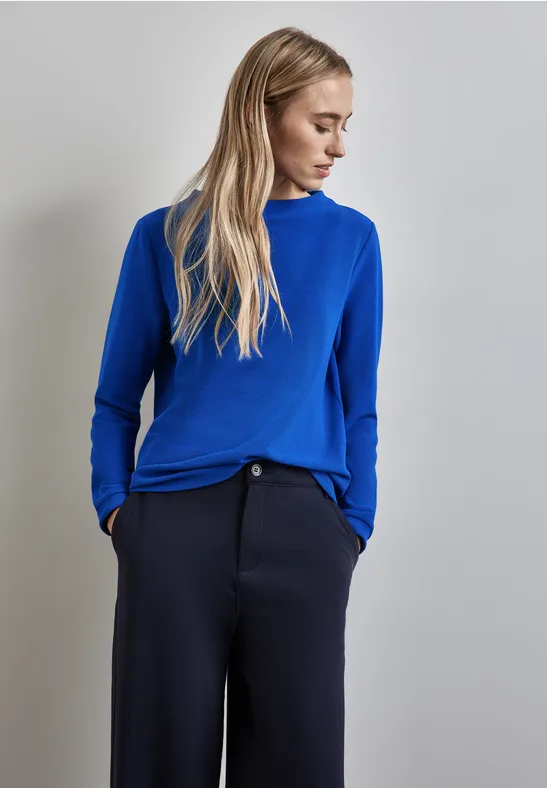Street One Turtleneck Struktur-Shirt Kostenloser Versand