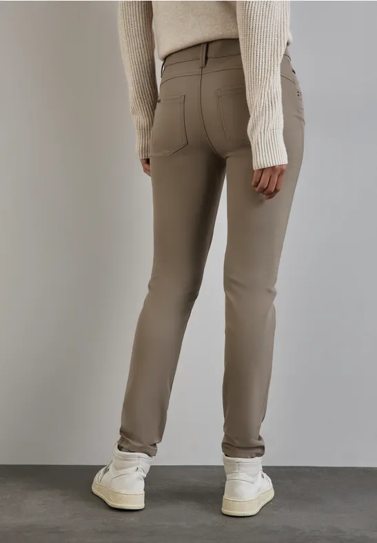 Street One Hose mit Zipper Details - Style YORK Fabrikpreis