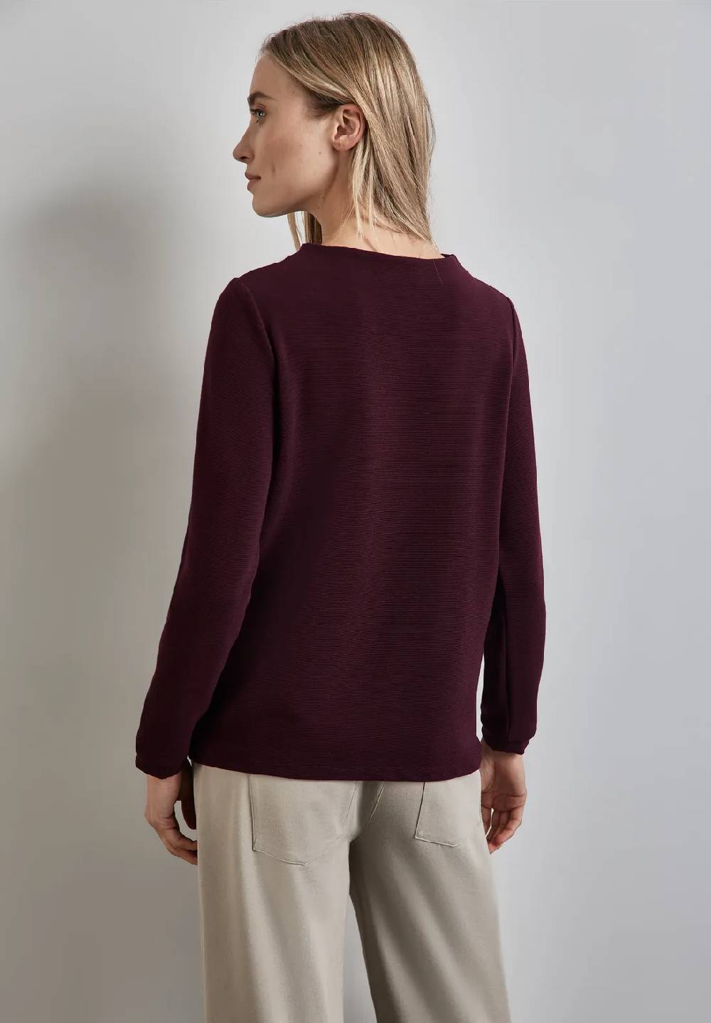 Street One Turtleneck Struktur-Shirt Großer Ausverkauf
