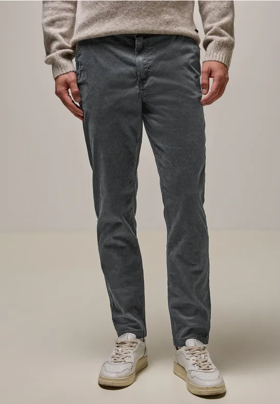 Street One Bedruckte Chino Heißer Verkauf