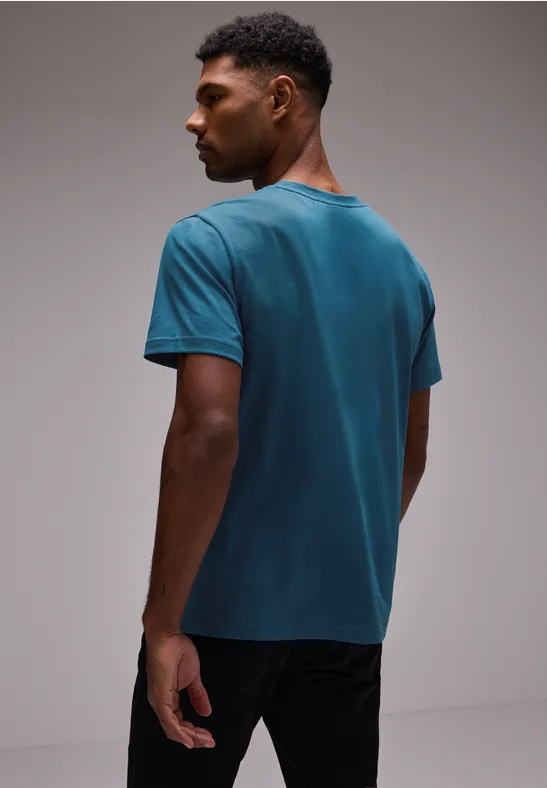 Street One Basic T-Shirt in Unifarbe Kauf eins, bekomm eins gratis