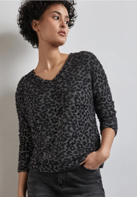 Street One Shirt mit Leo-Muster Fabrikladen