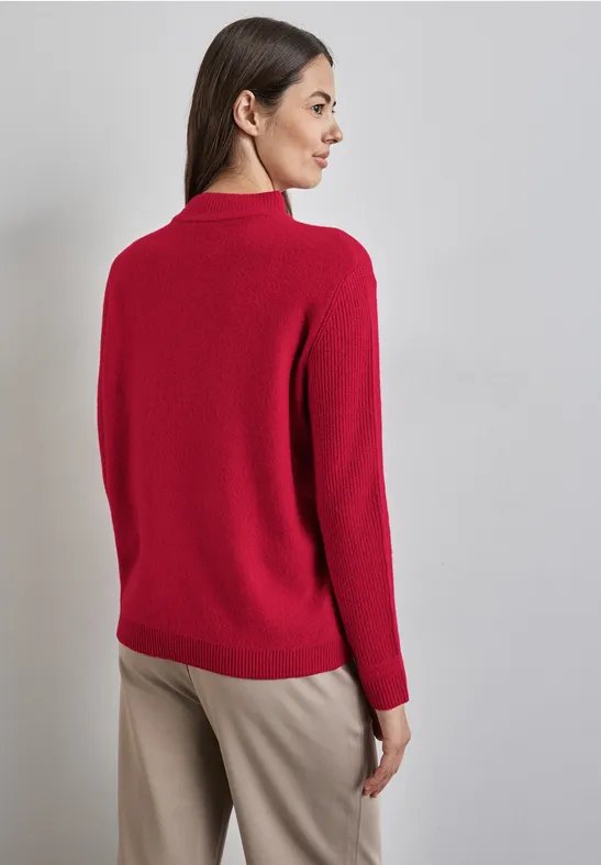 Street One Pullover mit Strickmuster 50% Rabatt für begrenzte Zeit