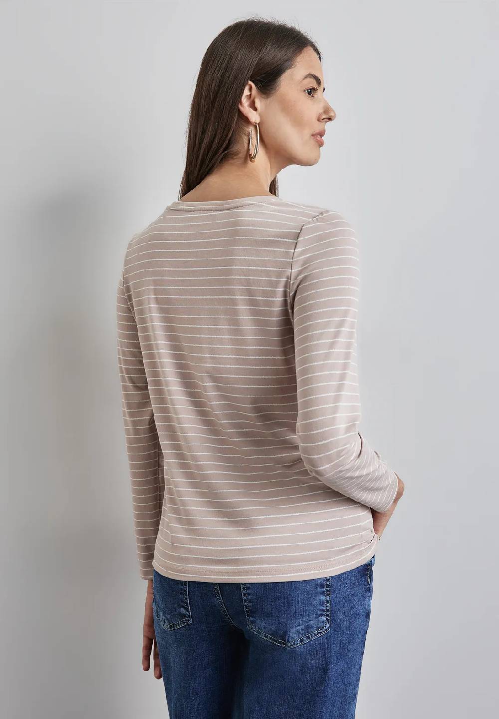 Street One Gestreiftes Langarmshirt Hotsell