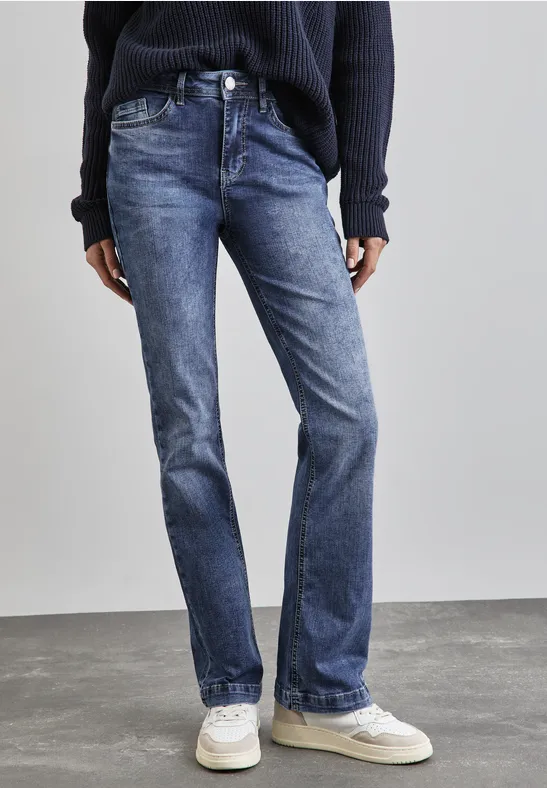 Street One Bootcut Jeans Schlussverkauf