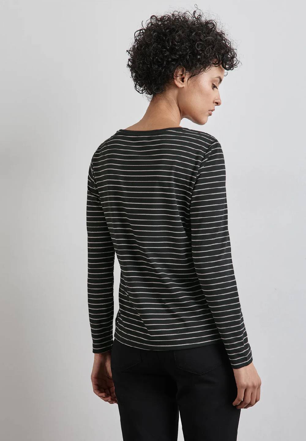 Street One Gestreiftes Langarmshirt Preisnachlass