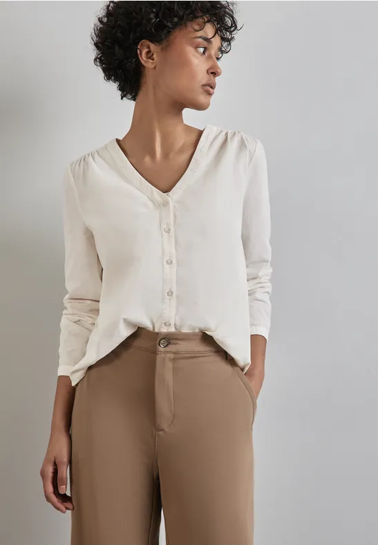 Street One Cord-Bluse mit Knopfleiste Cyber Monday