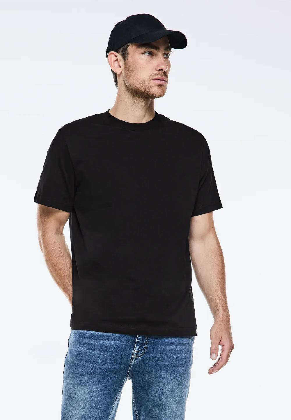 Street One Basic T-Shirt in Unifarbe Jubiläumsangebot