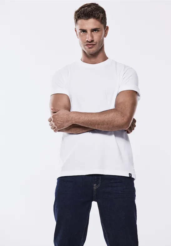 Street One Basic T-Shirt in Unifarbe Neueste Mode