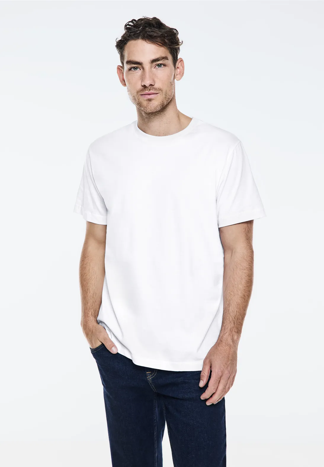 Street One Basic T-Shirt in Unifarbe Neueste Mode