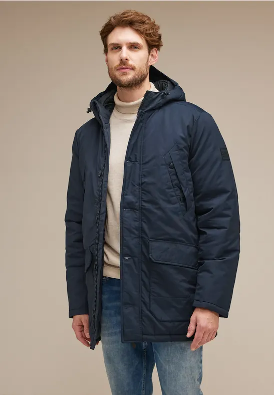 Street One Warmer Parka mit Kapuze Tägliche Deals