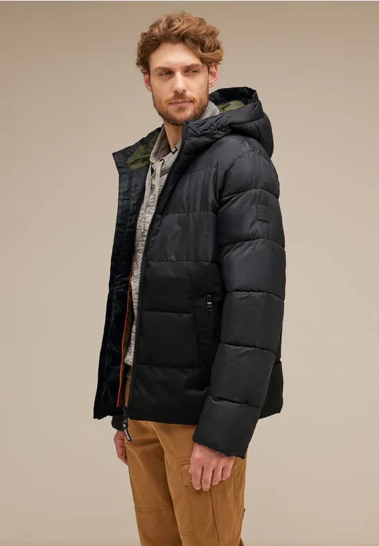 Street One Pufferjacke im Materialmix Sonderangebote