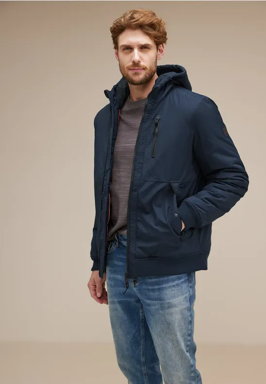 Street One Blouson mit Kapuze Kostenlose Rückgabe