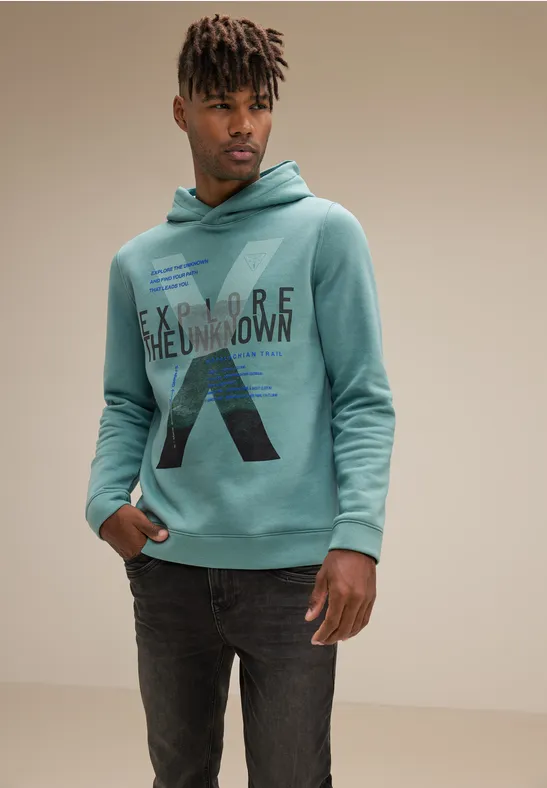 Street One Kapuzenpulli mit Frontprint JETZT KAUFEN