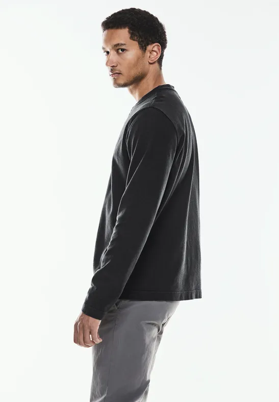 Street One Washed Henleyshirt Neueste Stile
