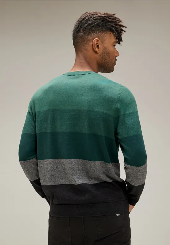 Street One Pullover mit Streifenmuster Letzter Tag