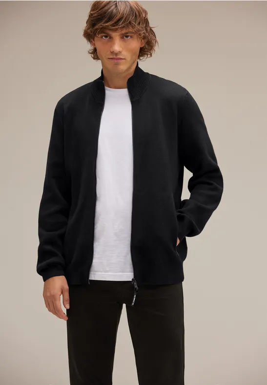 Street One Strickjacke mit Zipper Begrenzt auf 3 Tage