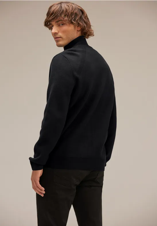 Street One Strickjacke mit Zipper Begrenzt auf 3 Tage