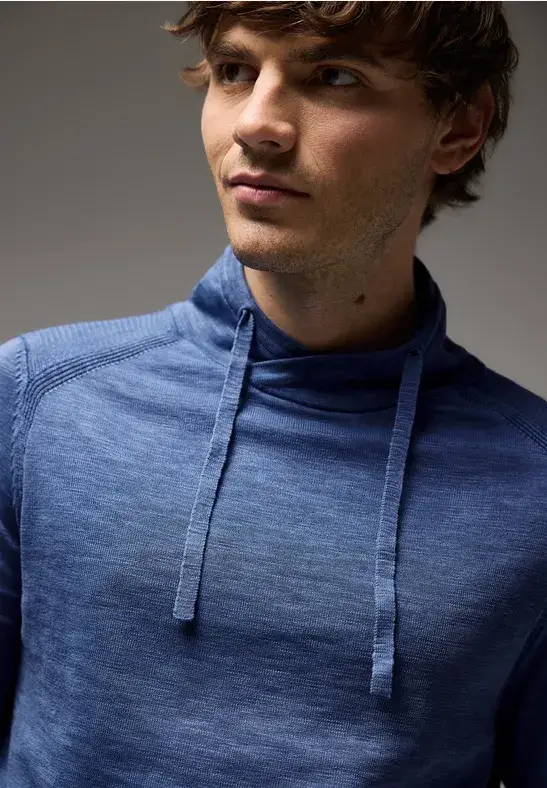 Street One Pullover in Washed-Optik Black Friday Preise