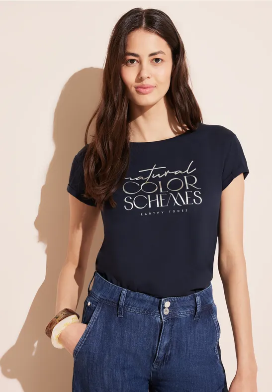Street One T-Shirt mit Wording zollfrei