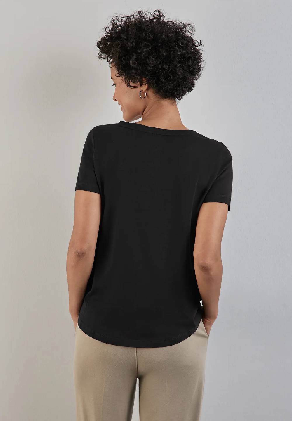 Street One T-Shirt mit Wording Auslauf