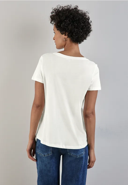 Street One T-Shirt mit Wording Verkauf