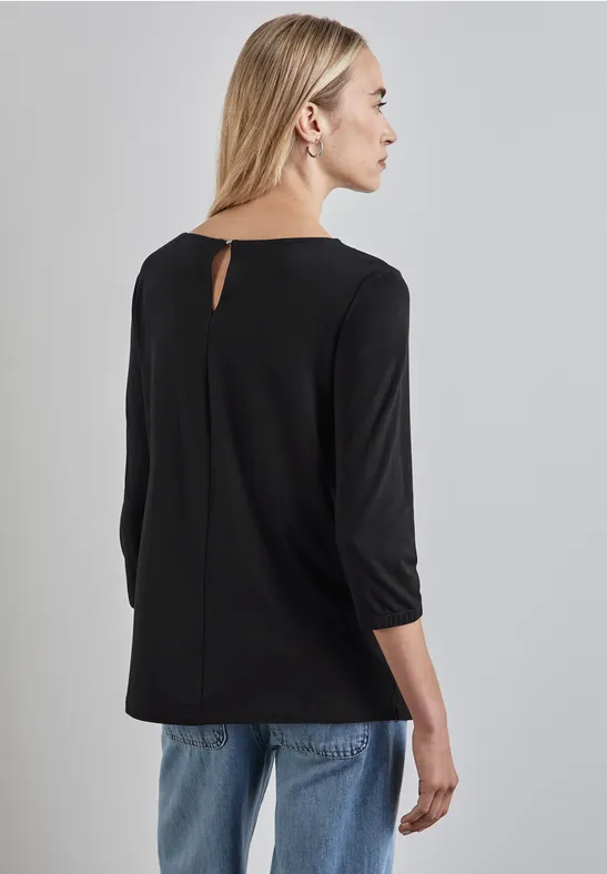 Street One Materialmix-Shirt Hotsell