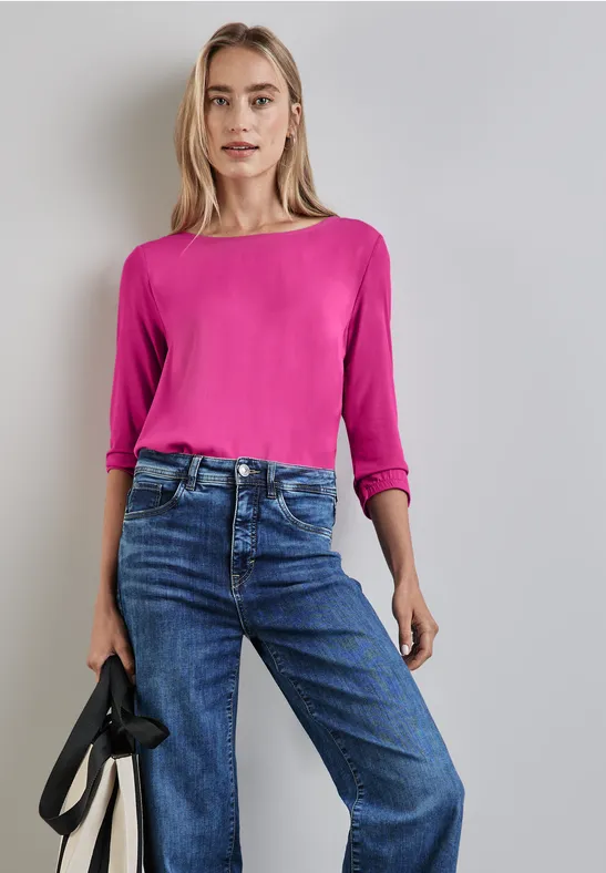 Street One Materialmix-Shirt Meist gekauft