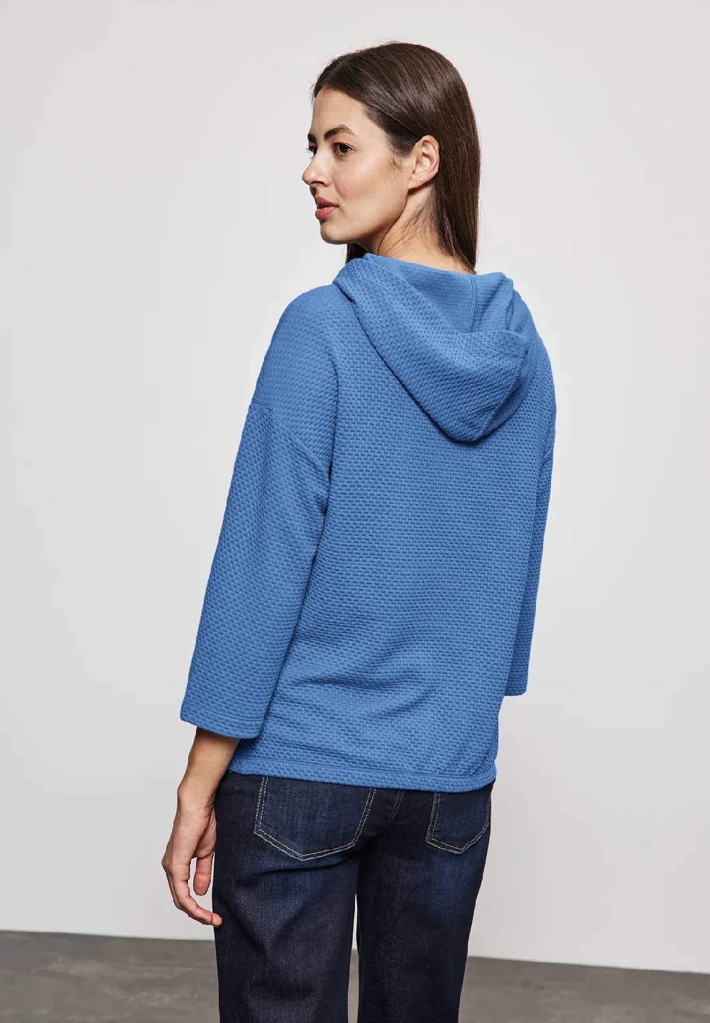 Street One Strukturshirt mit Kapuze Fabrik Onlineshop