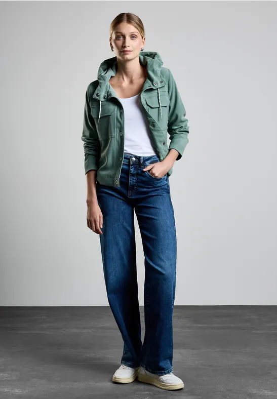 Street One Kurze Jacke mit Kapuze Fabrikpreis