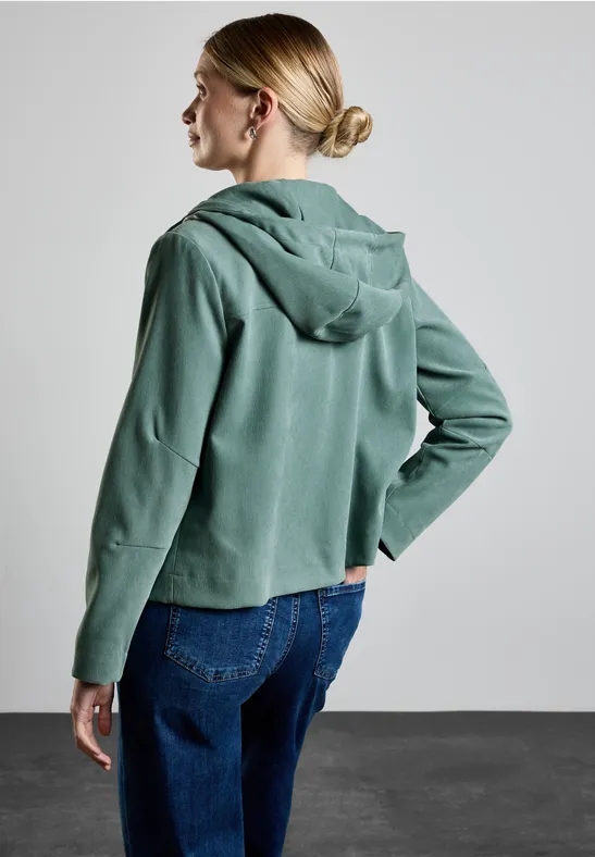 Street One Kurze Jacke mit Kapuze Fabrikpreis