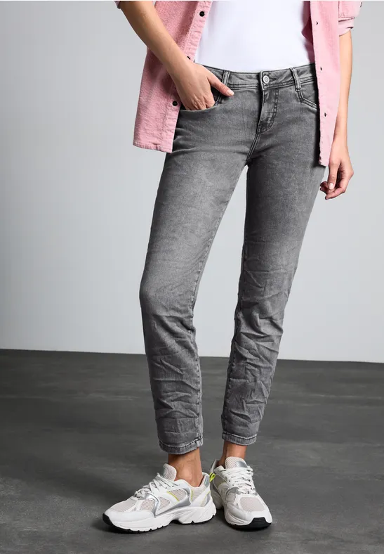 Street One Slim Leg Jeans - Style JANE Rabatt
