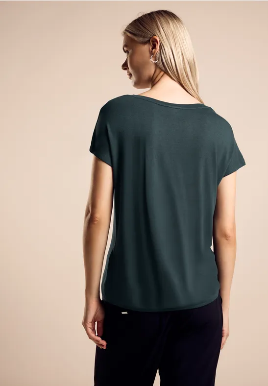 Street One T-Shirt mit Glanz-Detail Cyber Monday