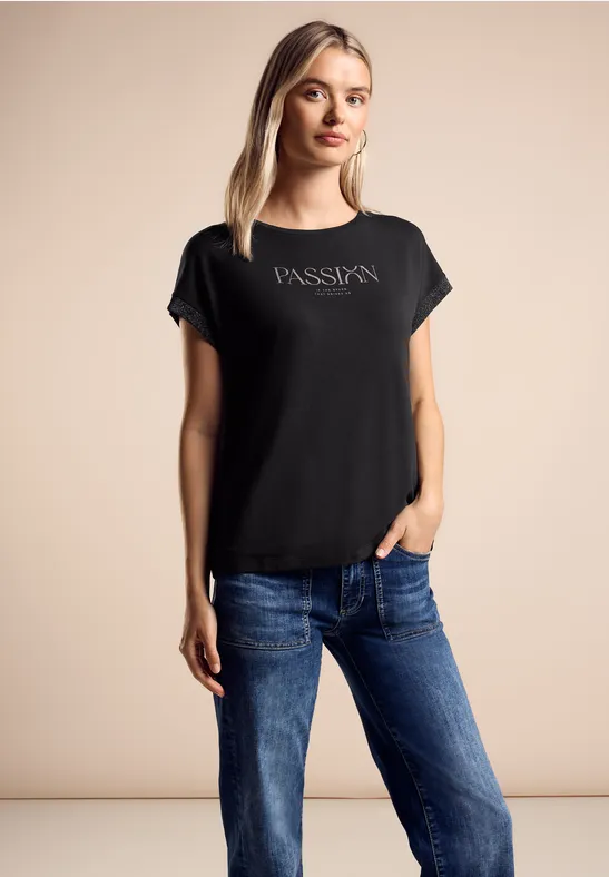 Street One T-Shirt mit Wording Osterangebot