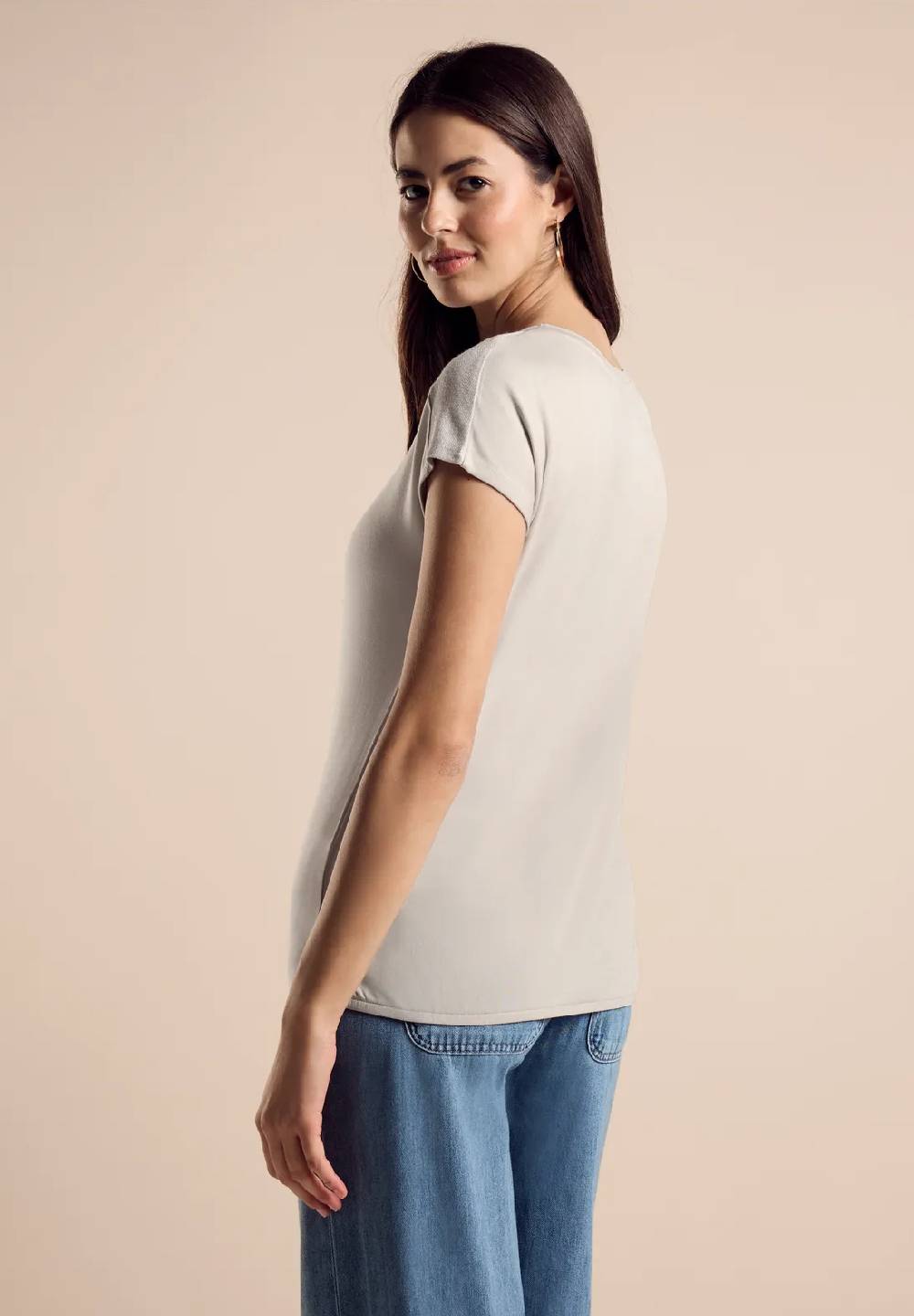 Street One T-Shirt mit Glanz-Detail Vatertagsangebot