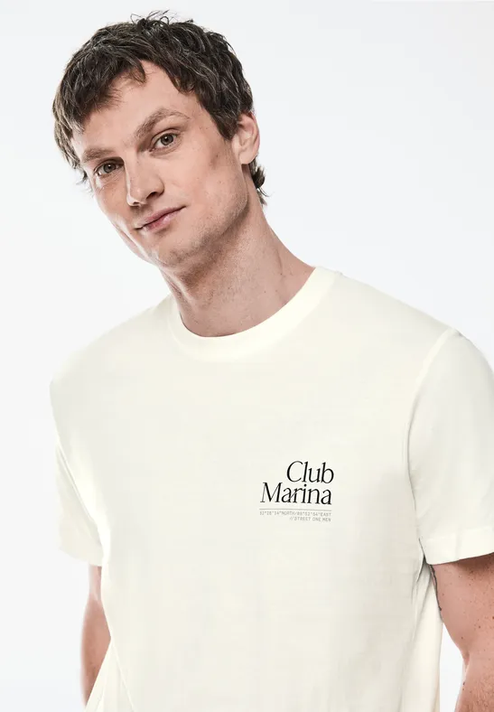 Street One T-Shirt mit Chestprint Riesige Ersparnisse