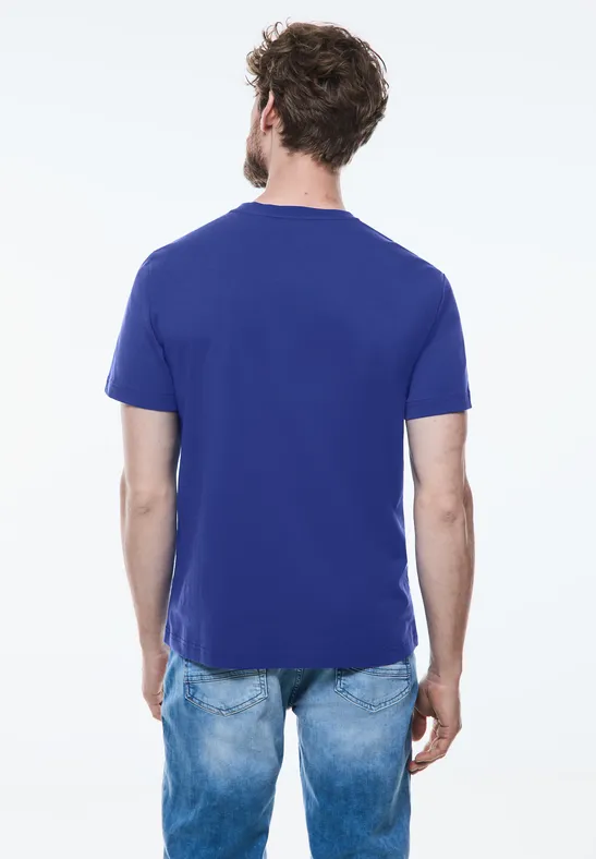 Street One Basic T-Shirt in Unifarbe Super Sparpreis