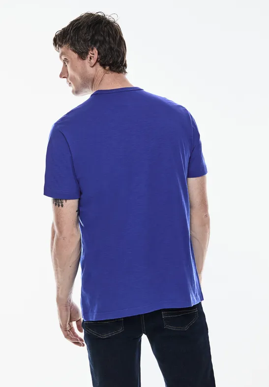 Street One Slub T-Shirt mit Print Wochenangebot