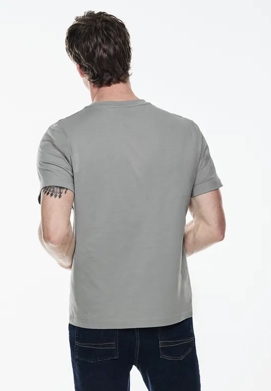 Street One Basic T-Shirt in Unifarbe Kostenlose Rückgabe