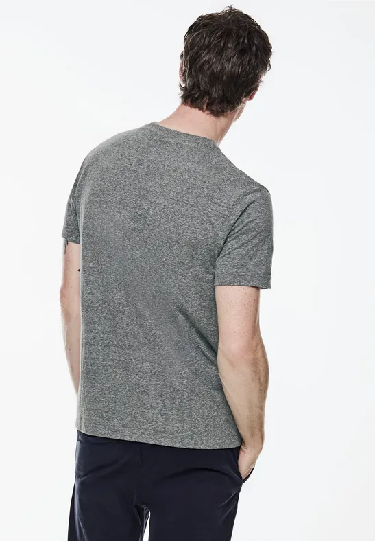 Street One Melange T-Shirt mit Print Letzte 3 Tage