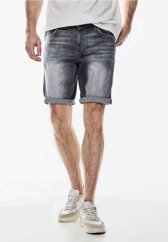Street One Elastische Jeans Shorts Sonderangebot der Fabrik