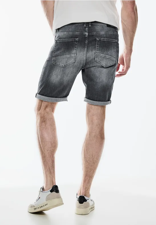 Street One Elastische Jeans Shorts Sonderangebot der Fabrik